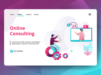 登陆页面在线咨询(Landing Page Online Consulting)