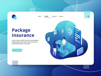 登陆页面套餐保险(Landing Page Package Insurance)