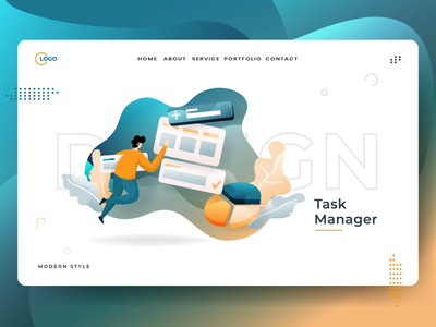 登陆页面任务管理器(Landing Page Task Manager)