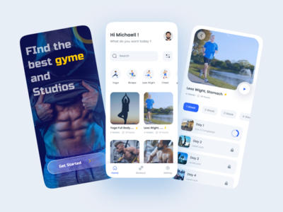 健身移动应用(Fitness mobile app)