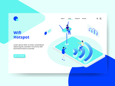 登陆页面视频对话概念(Landing Page Video Conversation concept)