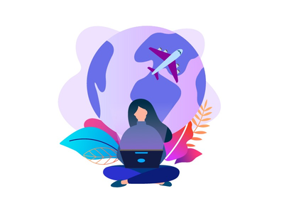 动画旅行插图(Animate Travel Illustration)