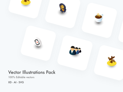 矢量包插图(Vector Pack Illustrations)