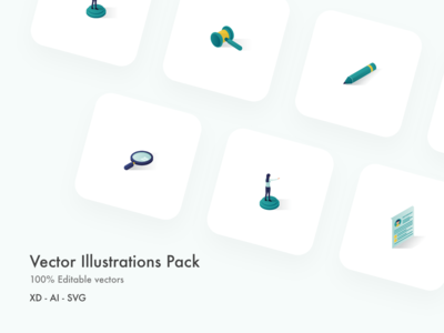 矢量包插图(Vector Pack Illustrations)