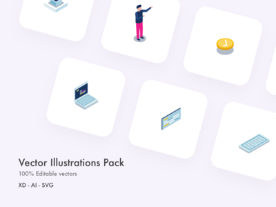 矢量包插图(Vector Pack Illustrations)