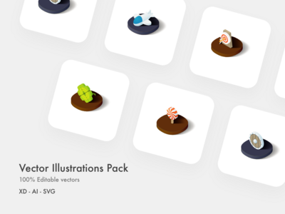 矢量包插图(Vector Pack Illustrations)