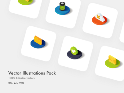 矢量包插图(Vector Pack Illustrations)