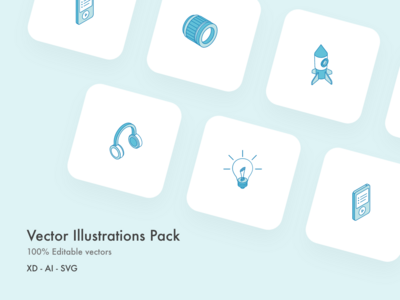 矢量包插图(Vector Pack Illustrations)