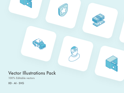 矢量包插图(Vector Pack Illustrations)