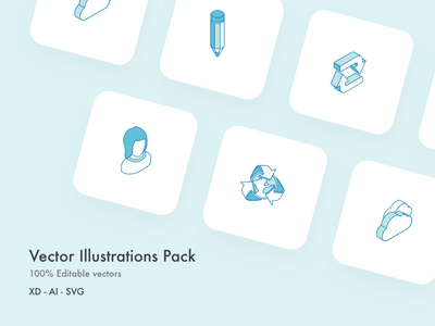 矢量包插图(Vector Pack Illustrations)