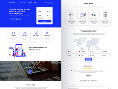 汇款和兑换网站(Money transfer  and exchange website)
