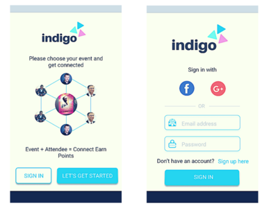 靛蓝事件应用程序(Indigo Event App)