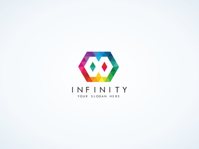 无限标志设计矢量文件(Infinity Logo Design Vector File)