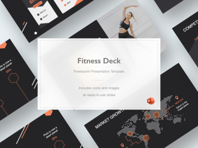 健身 - 终极演示模板(Fitness - Ultimate Presentation Template)