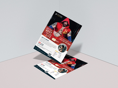 健身传单模板-01(Fitness Flyer Template-01)