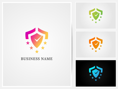 五星级评审标志设计(FIVE STAR review logo design)