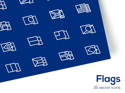 标志图标集(Flags Icons Set)