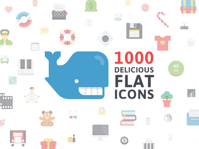 扁平的图标(Flatilicious Icons)