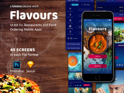 Flavours App餐厅和食品订购(Flavours App Restaurants & Food Ordering)