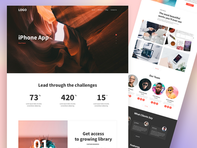 营销多用途登陆页面(Marketing Multipurpose Landing Page)