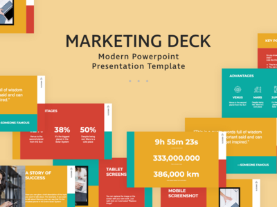 营销的PowerPoint演示模板(Marketing PowerPoint Presentation Template)