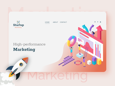 营销页面(Marketing Page)