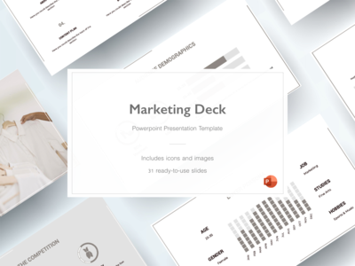 营销平台 - 终极演示模板(Marketing Deck - Ultimate Presentation Template)