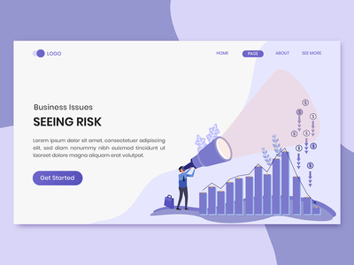 营销风险管理业务登陆页面(Marketing Risk Management Business Landing Page)