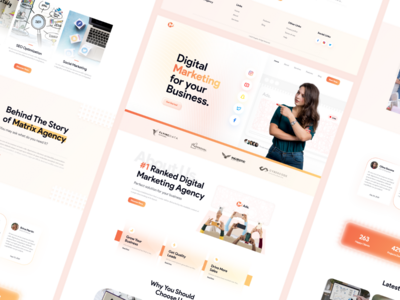 数字营销网站(Digital Marketing website)