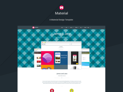 材料 - 创意材料设计模板(Material - Creative Material Design Template)
