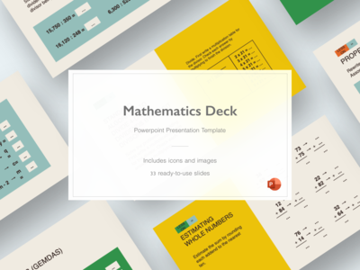 数学 - 终极演示模板(Mathematics - Ultimate Presentation Template)