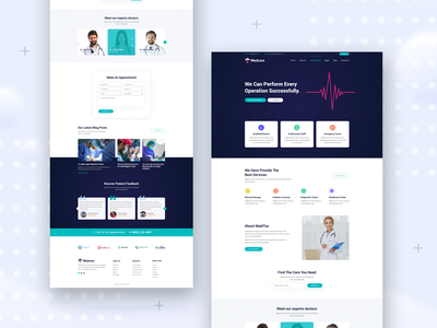 Medcare - 健康医疗诊所模板(Medcare - Health Medical Clinic Template)