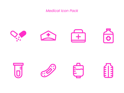医疗图标包(Medical Icon Pack)
