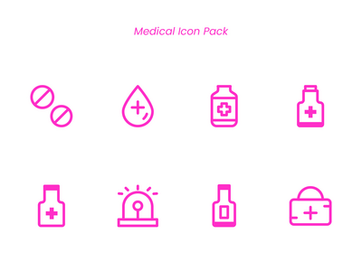 医疗图标包(Medical Icon Pack)