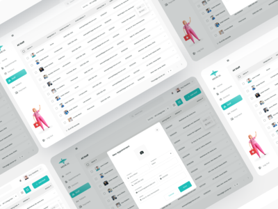 医疗仪表板员工和添加员工页面设计（第 4 部分）(Medical Dashboard Staff and Add Staff Page Design (part-4))