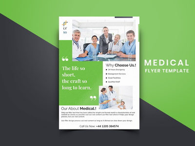 医疗传单模板-06(Medical Flyer Template-06)