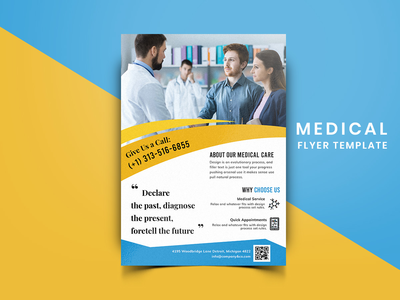 医疗传单模板-07(Medical Flyer Template-07)