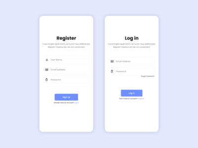 iOS 应用程序概念(Log In iOS App Concept)