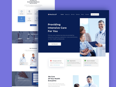MediStuff 登陆页面(MediStuff Landing Page)