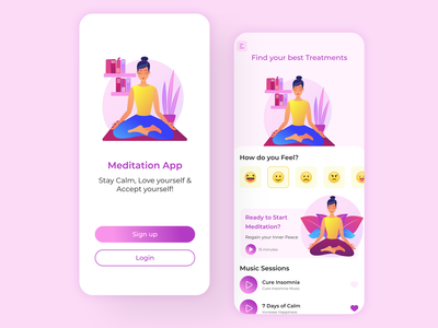 冥想应用程序（V2）(Meditation App (V2))