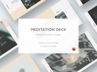 冥想 - 终极演示模板(Meditation - Ultimate Presentation Template)