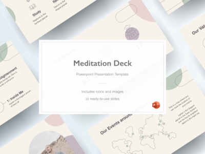 冥想 - 终极演示模板(Meditation - Ultimate Presentation Template)