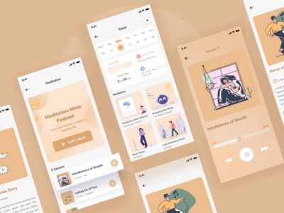 冥想移动应用(Meditation Mobile App)