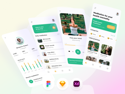 冥想移动应用(Meditation Mobile App)