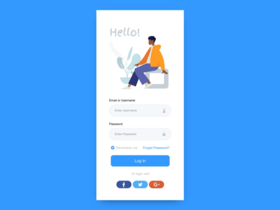 登录页面(Login Page)