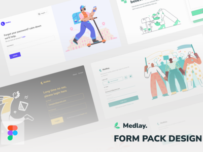 Medlay - 表格包装设计(Medlay - Form Pack Design)