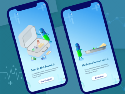 药房应用程序 - 空状态 #1(Pharmacy App - Empty state #1)