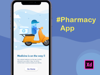 药房应用程序 - 交付状态页面 #3(Pharmacy App - Delivery Status Page #3)