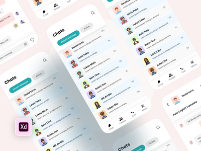 Messenger 应用程序 UI 工具包💌(Messenger App UI Kit 💌)