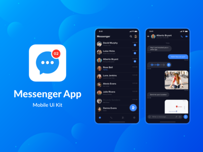 信使应用程序用户界面(Messenger App UI)